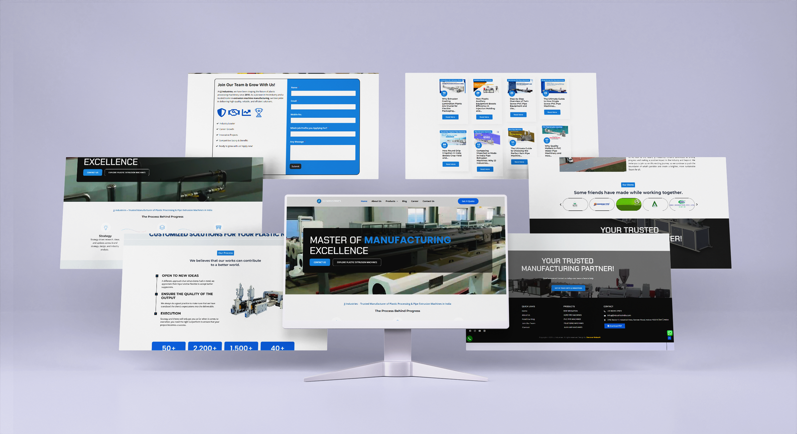 SEO Friendly Website Design Indore - JJ Industries